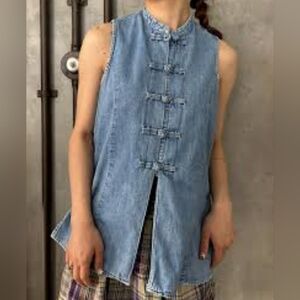Vintage GAP Denim Vest Small